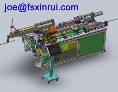 Cnc Aligning And Cutting End Forming And Bending Integrated Machine